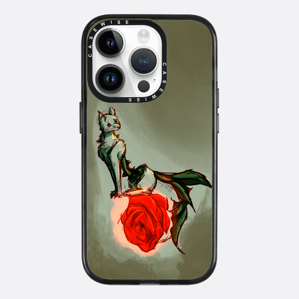 Neugierige Rose (leuchtend) - Hülle