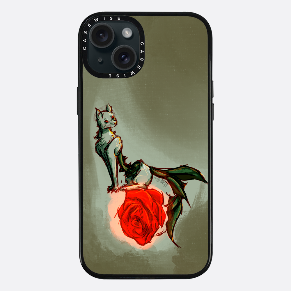 Neugierige Rose (leuchtend) - Hülle