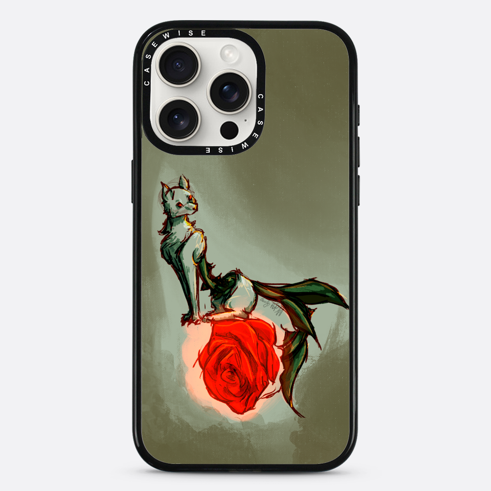 Neugierige Rose (leuchtend) - Hülle