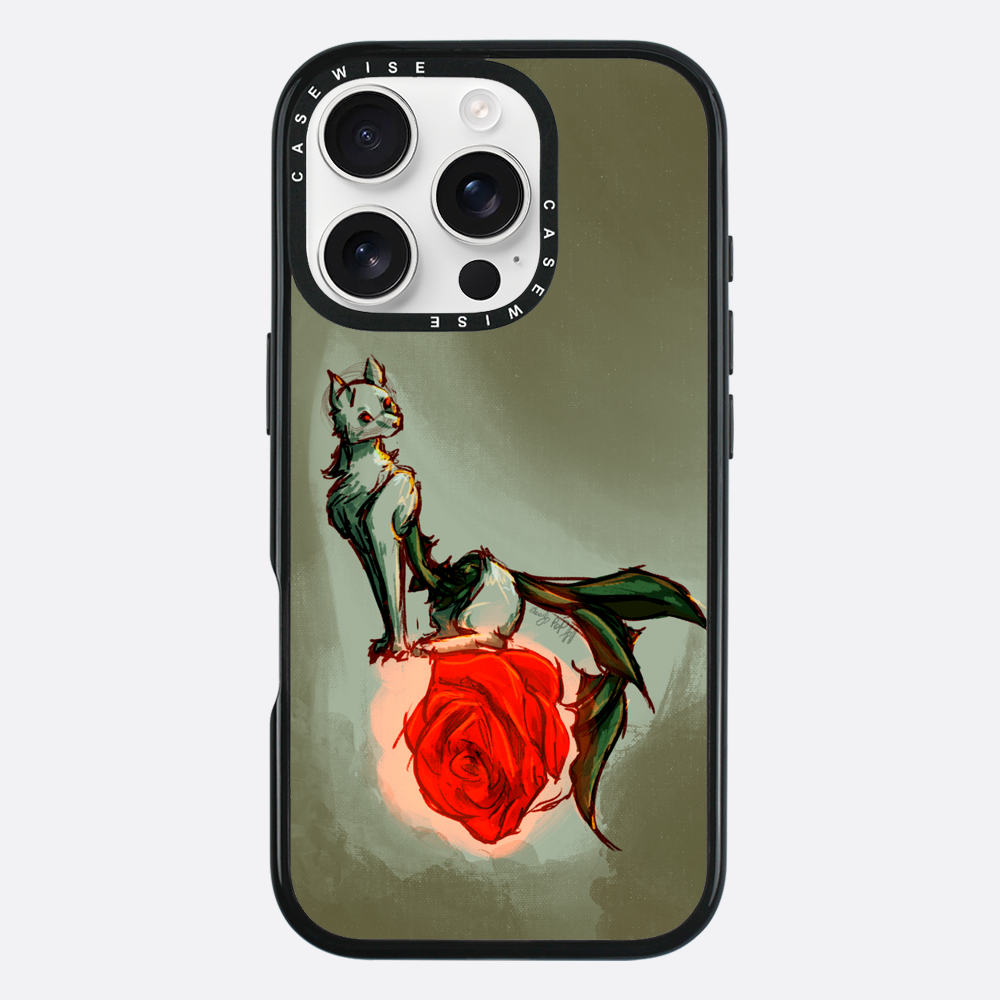 Neugierige Rose (leuchtend) - Hülle
