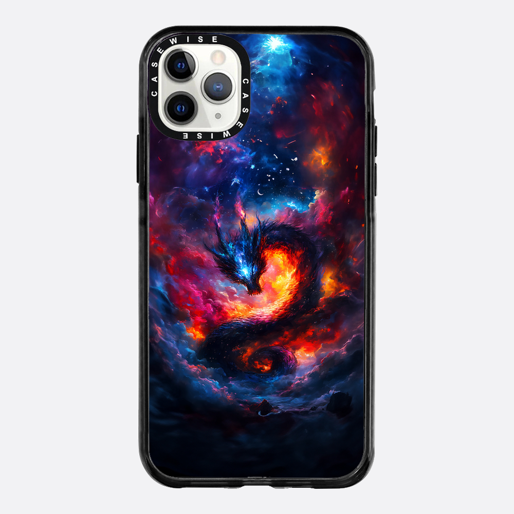Eine Explosion eines kosmischen Drachen - Hülle