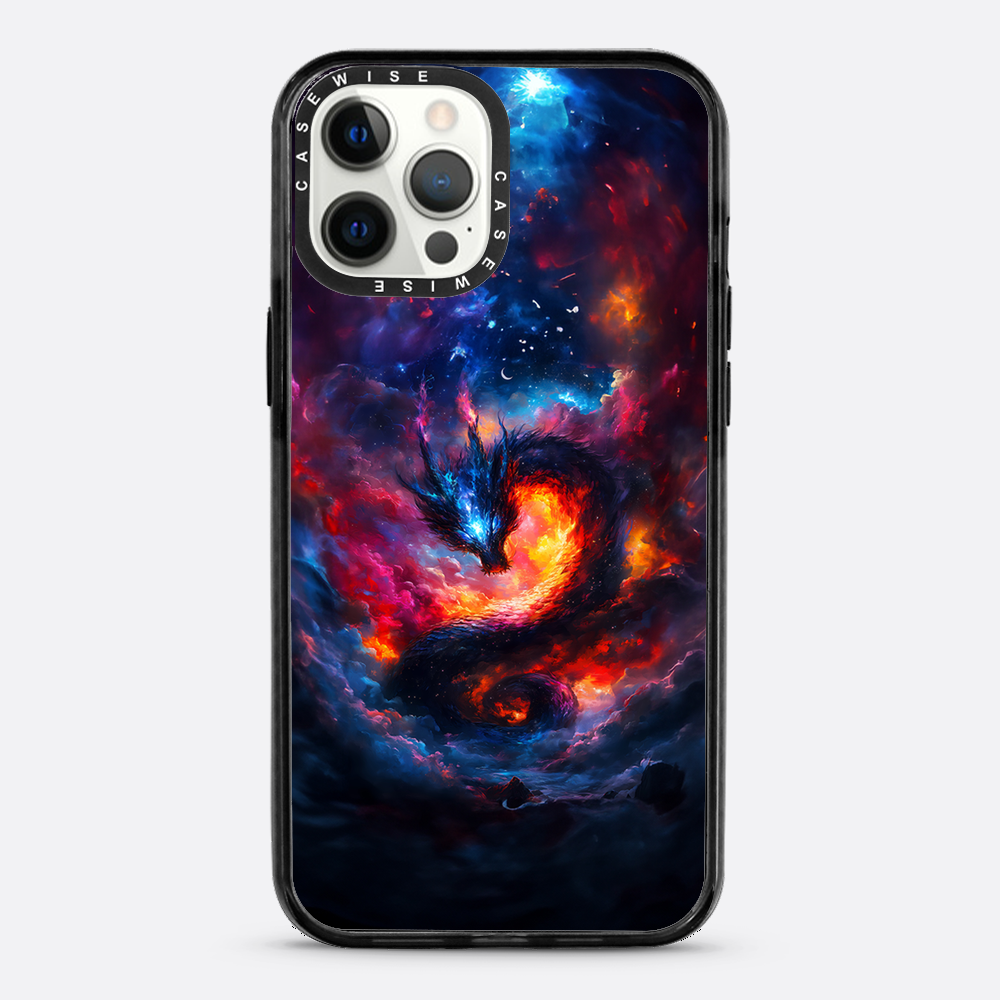 Eine Explosion eines kosmischen Drachen - Hülle
