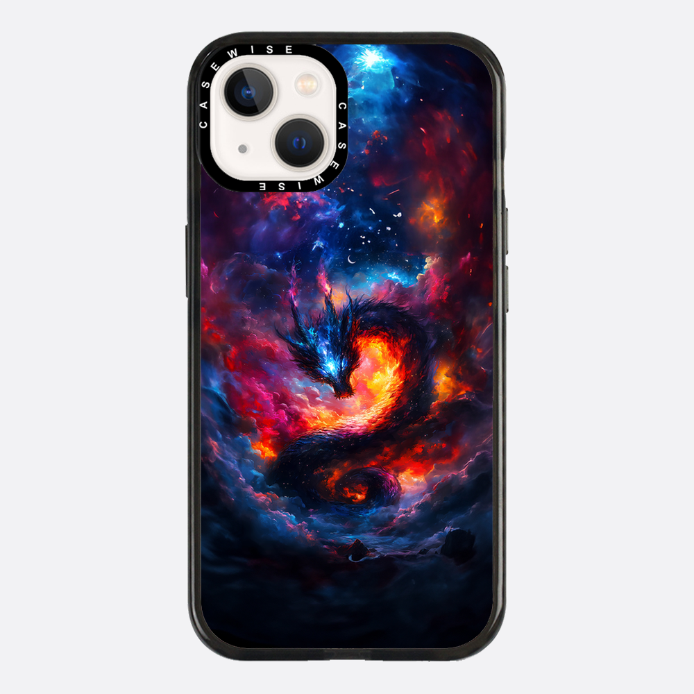 Eine Explosion eines kosmischen Drachen - Hülle