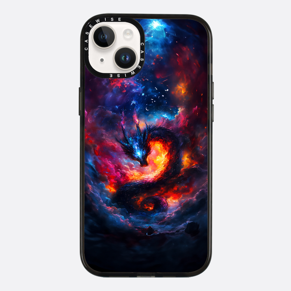 Eine Explosion eines kosmischen Drachen - Hülle
