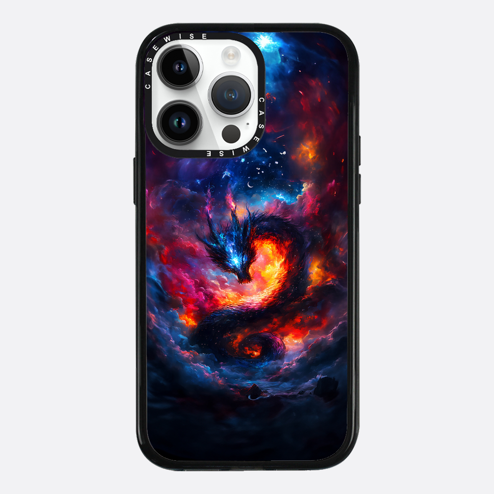 Eine Explosion eines kosmischen Drachen - Hülle