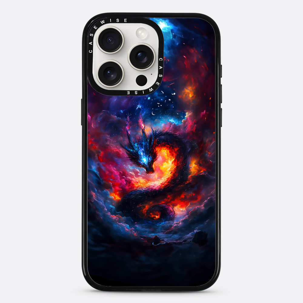 Eine Explosion eines kosmischen Drachen - Hülle