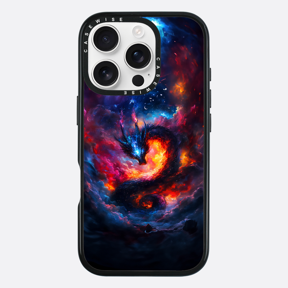 Eine Explosion eines kosmischen Drachen - Hülle