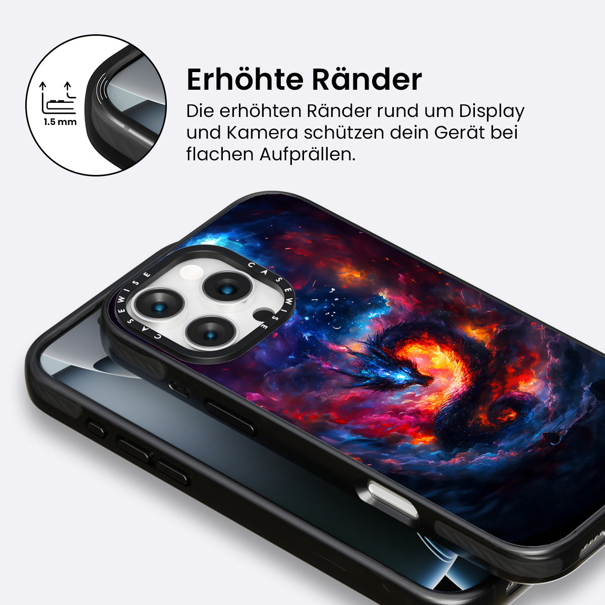 Eine Explosion eines kosmischen Drachen - Hülle