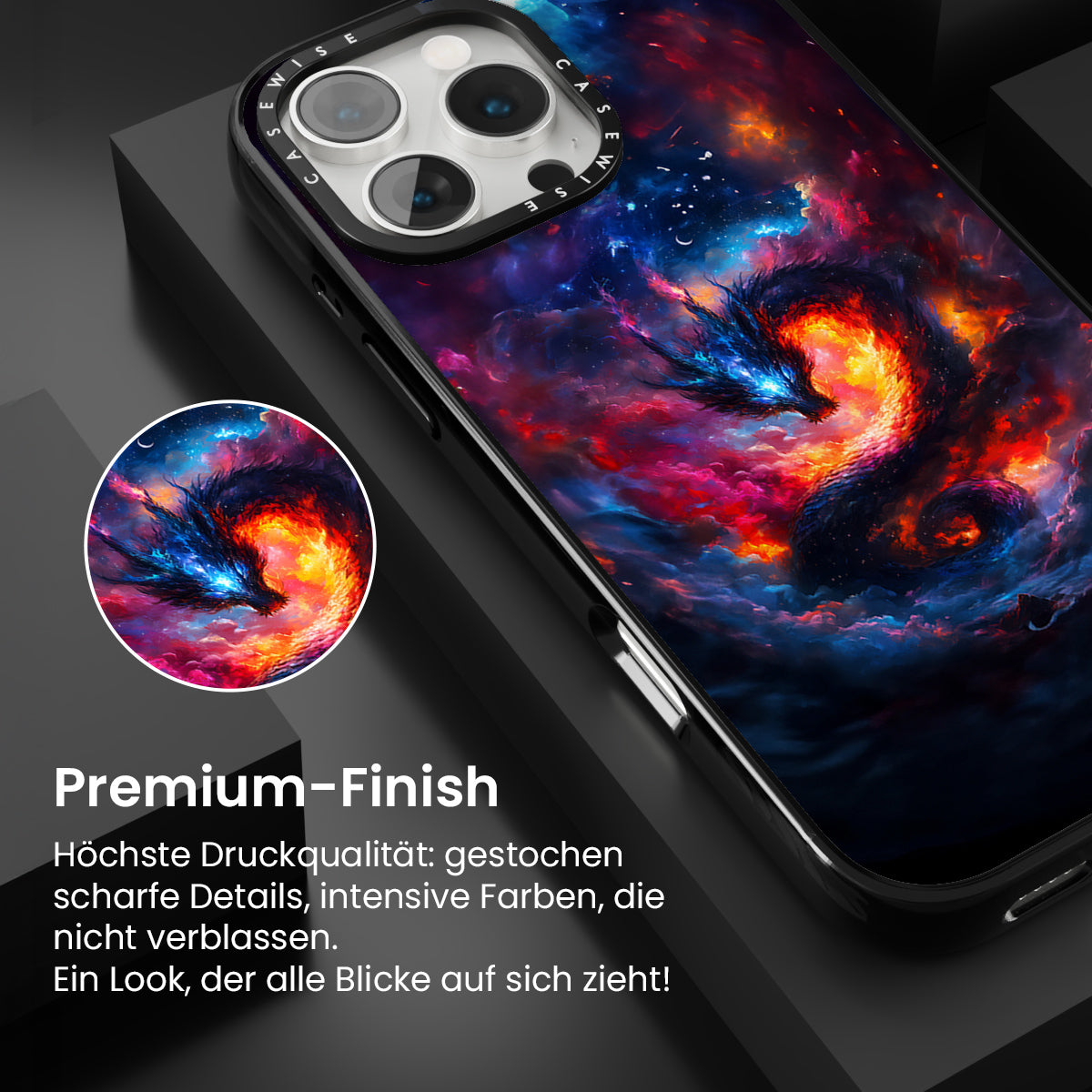 Eine Explosion eines kosmischen Drachen - Hülle