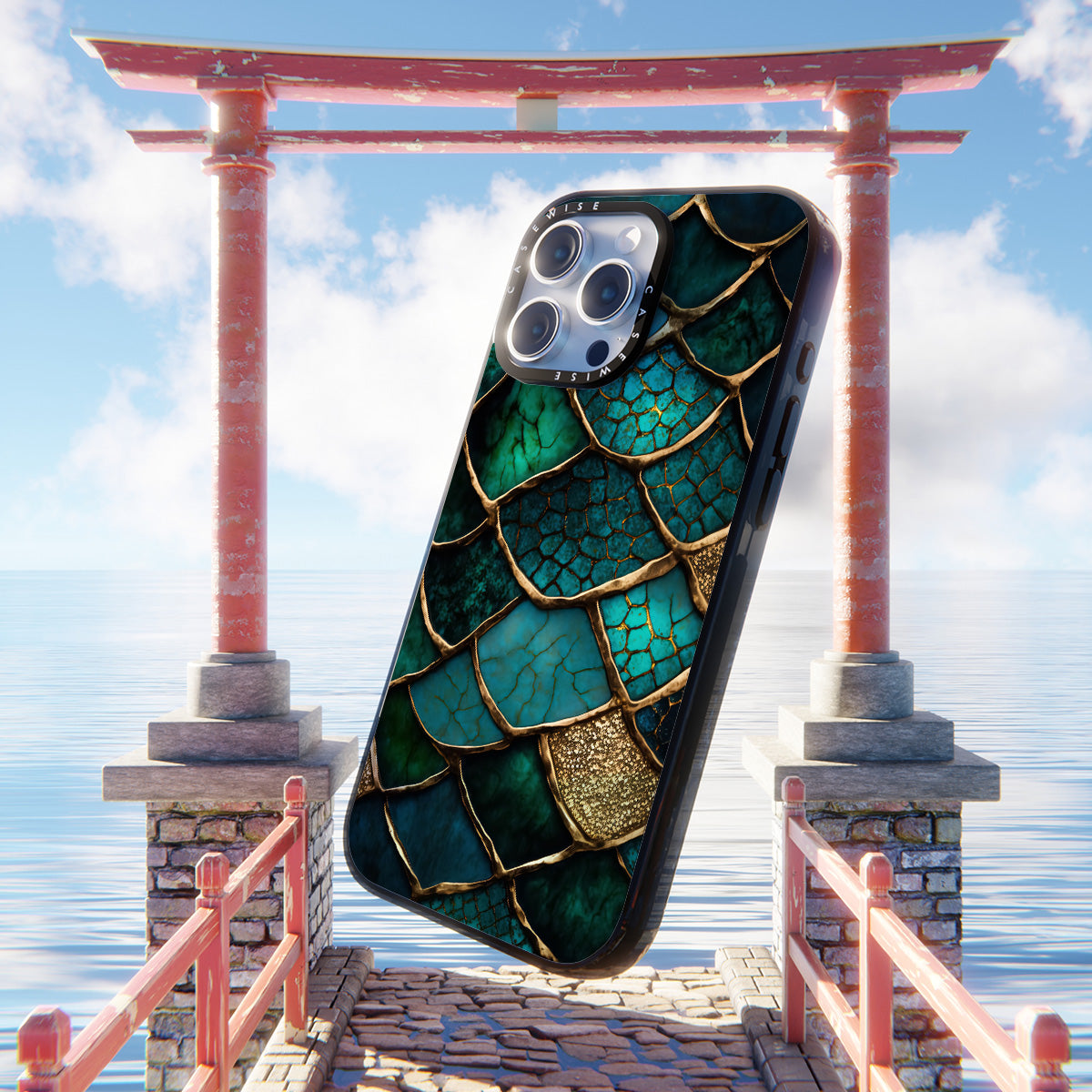 Dragon Skin Kintsugi Art - Hülle