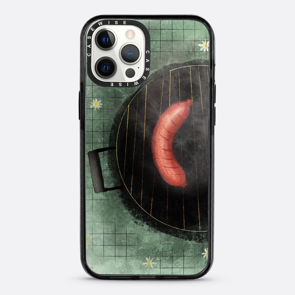 Gegrillte Wurst - Hülle