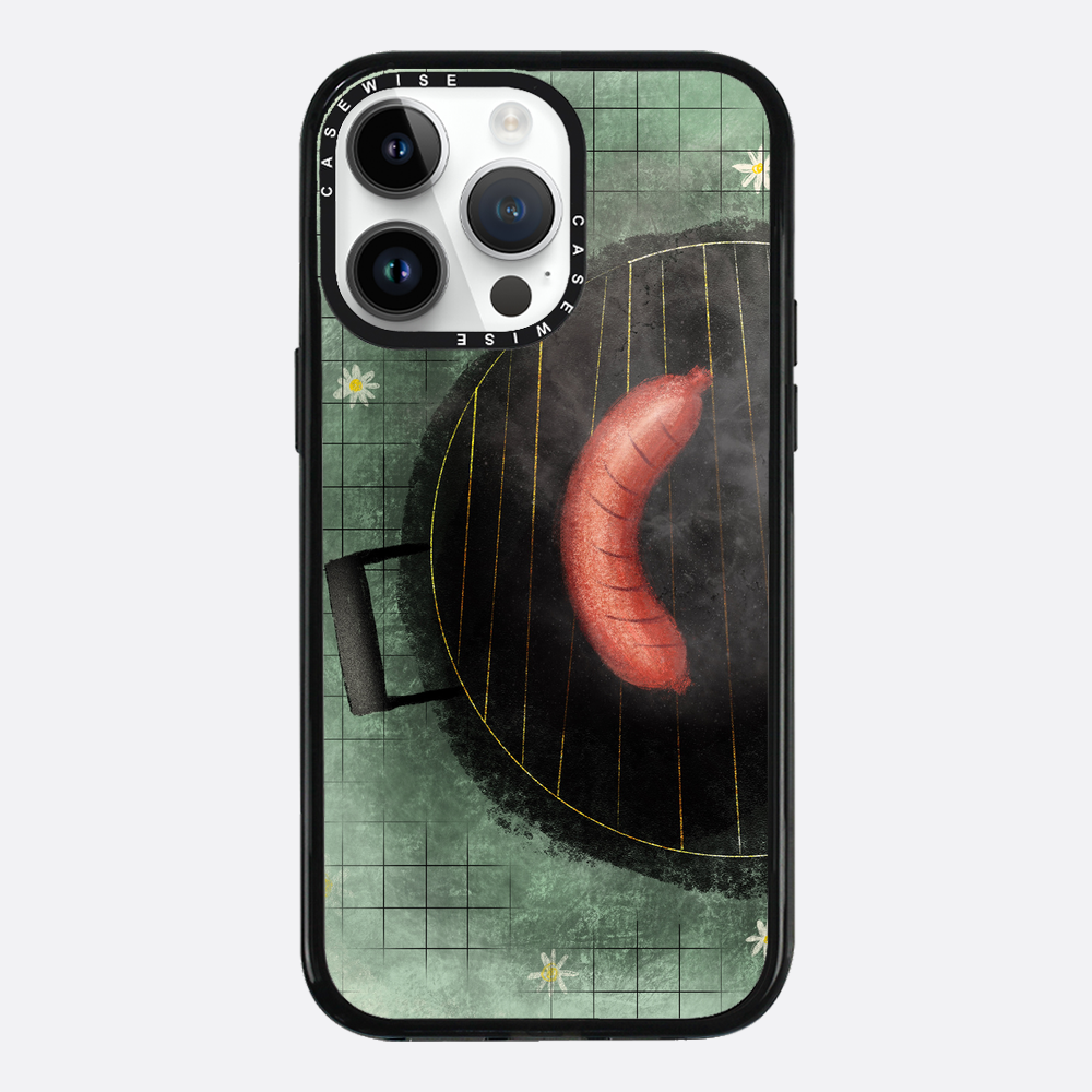 Gegrillte Wurst - Hülle