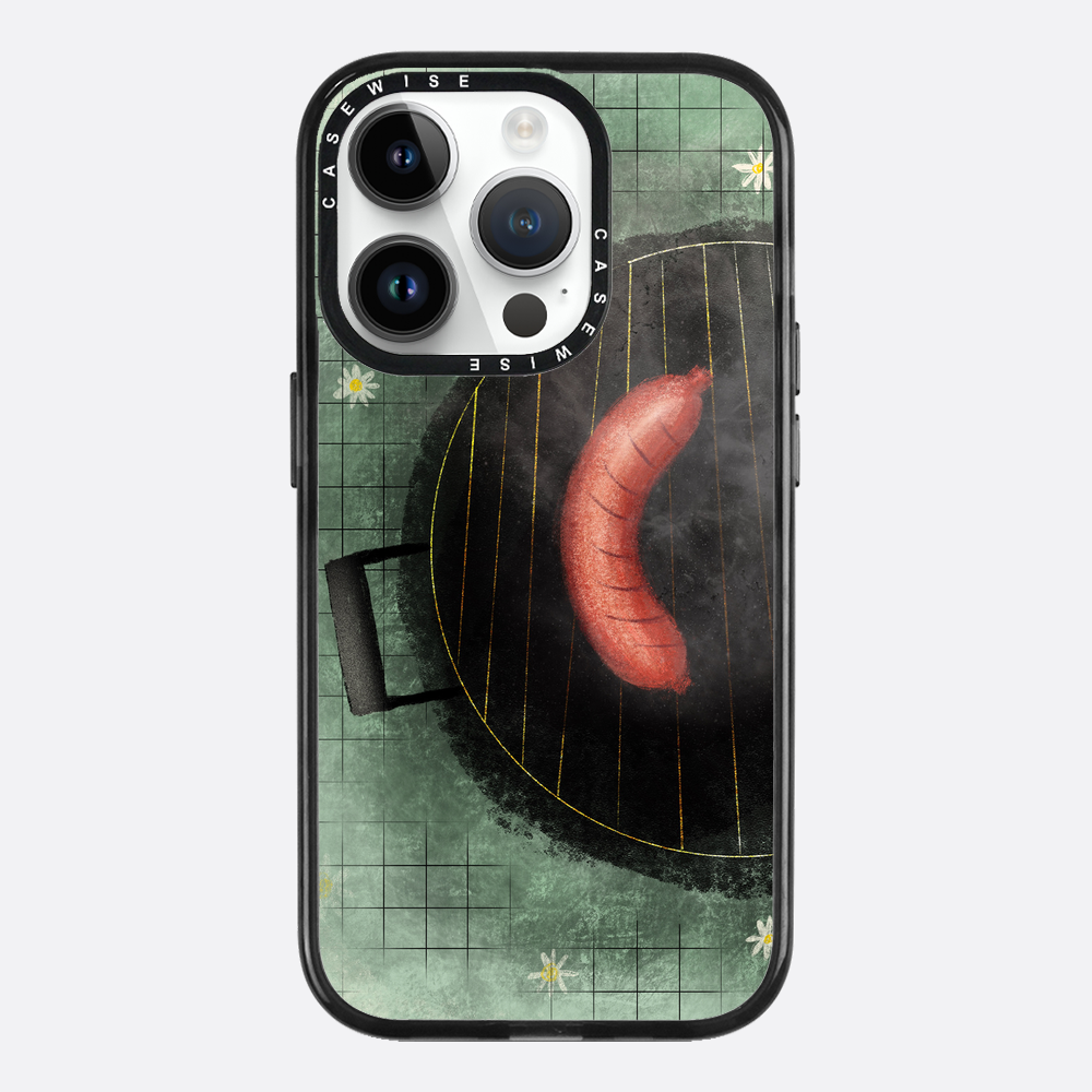 Gegrillte Wurst - Hülle