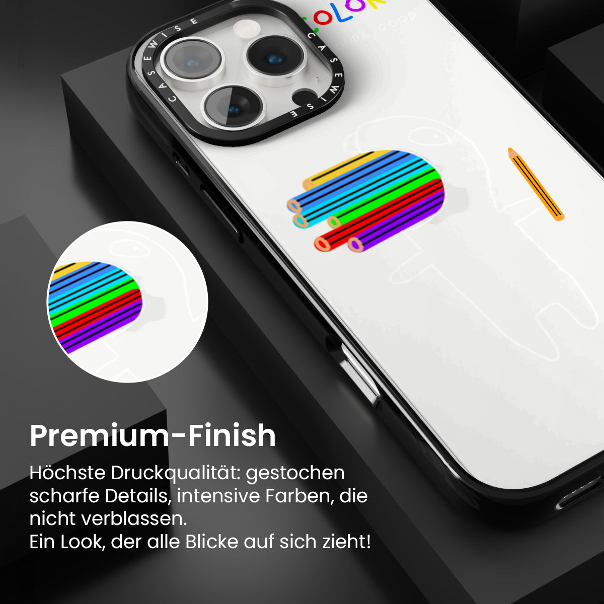 Ein Mann, der Buntstifte isst - Hülle