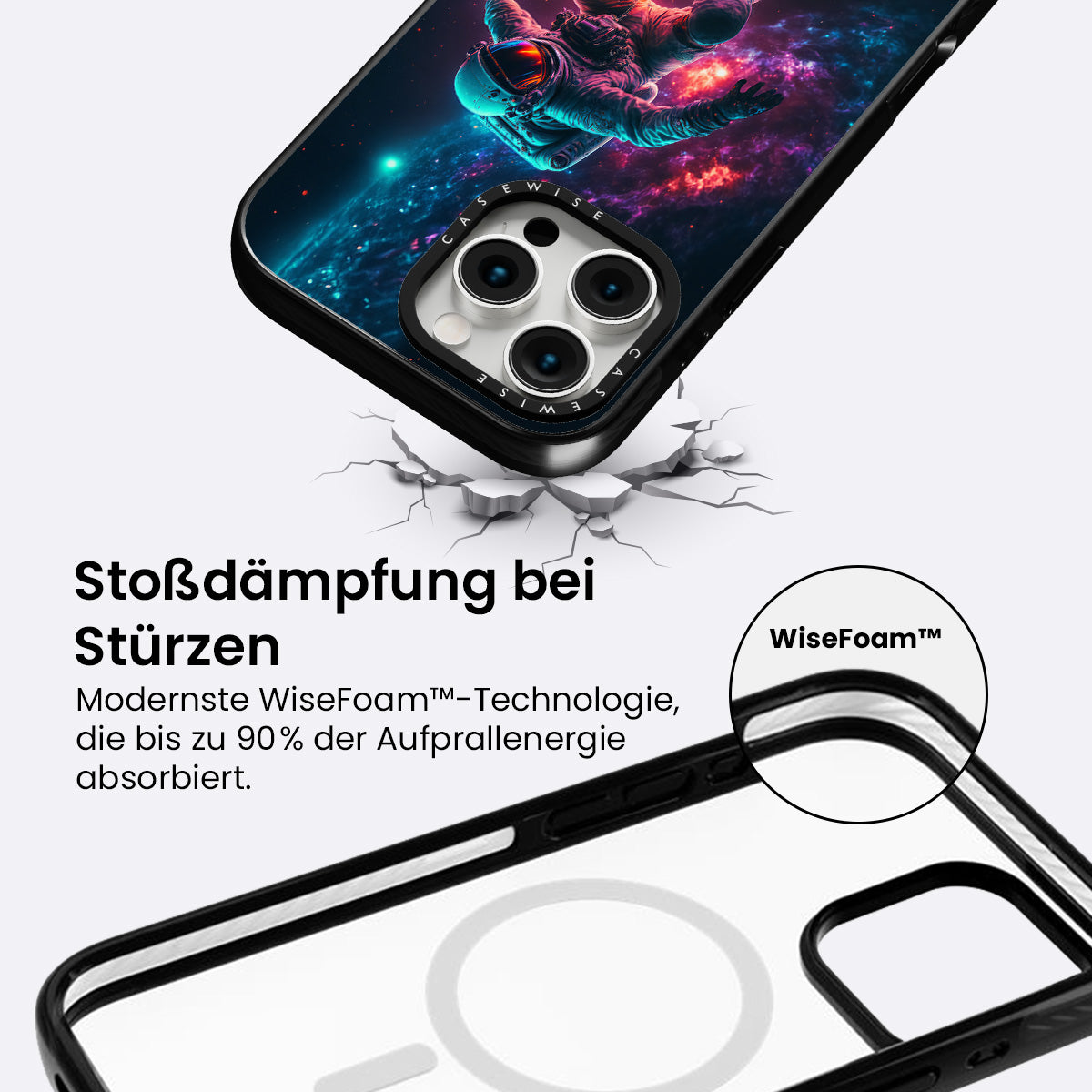 Galaxy Surfing Astronaut - Hülle