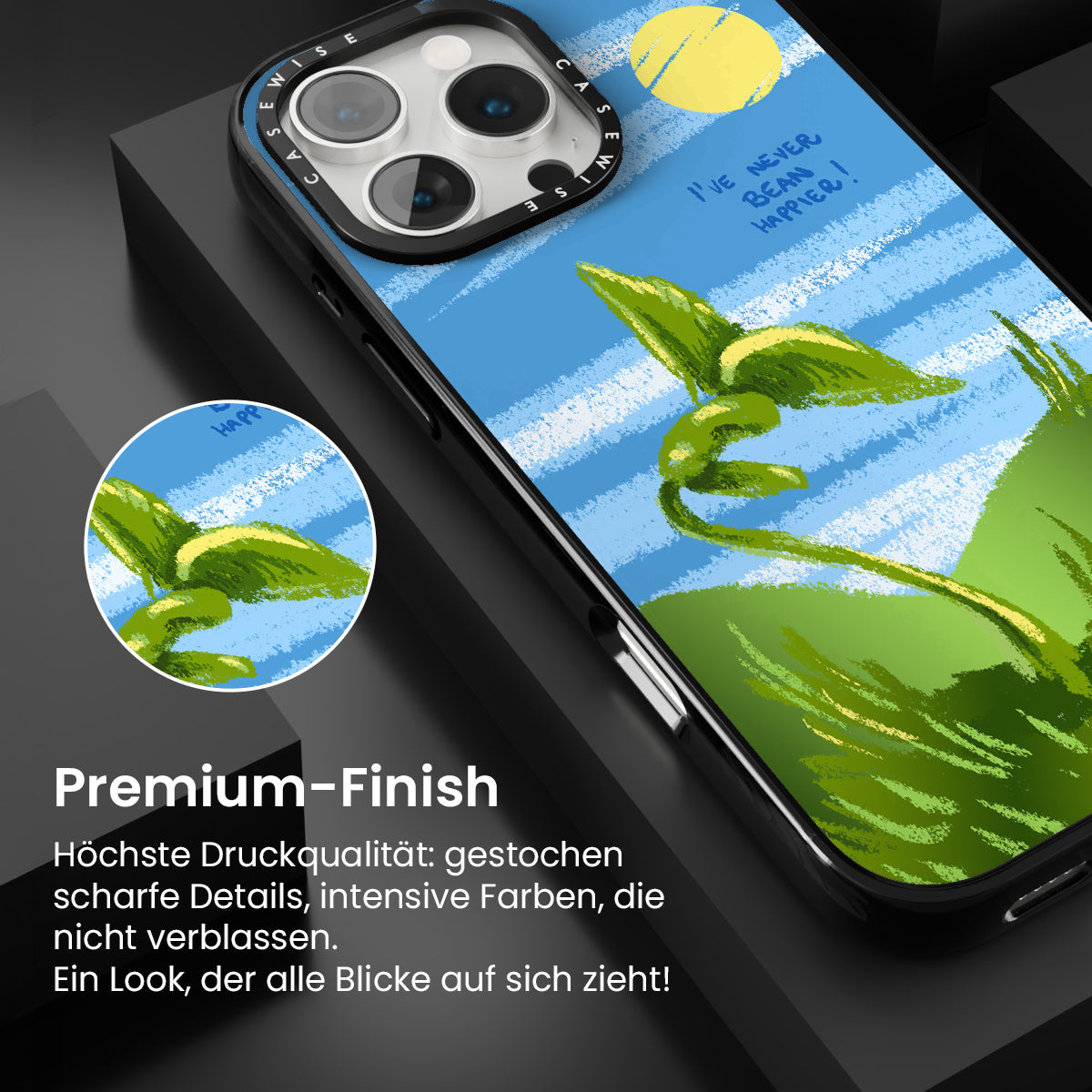 Ich war noch nie glücklicher - Hülle