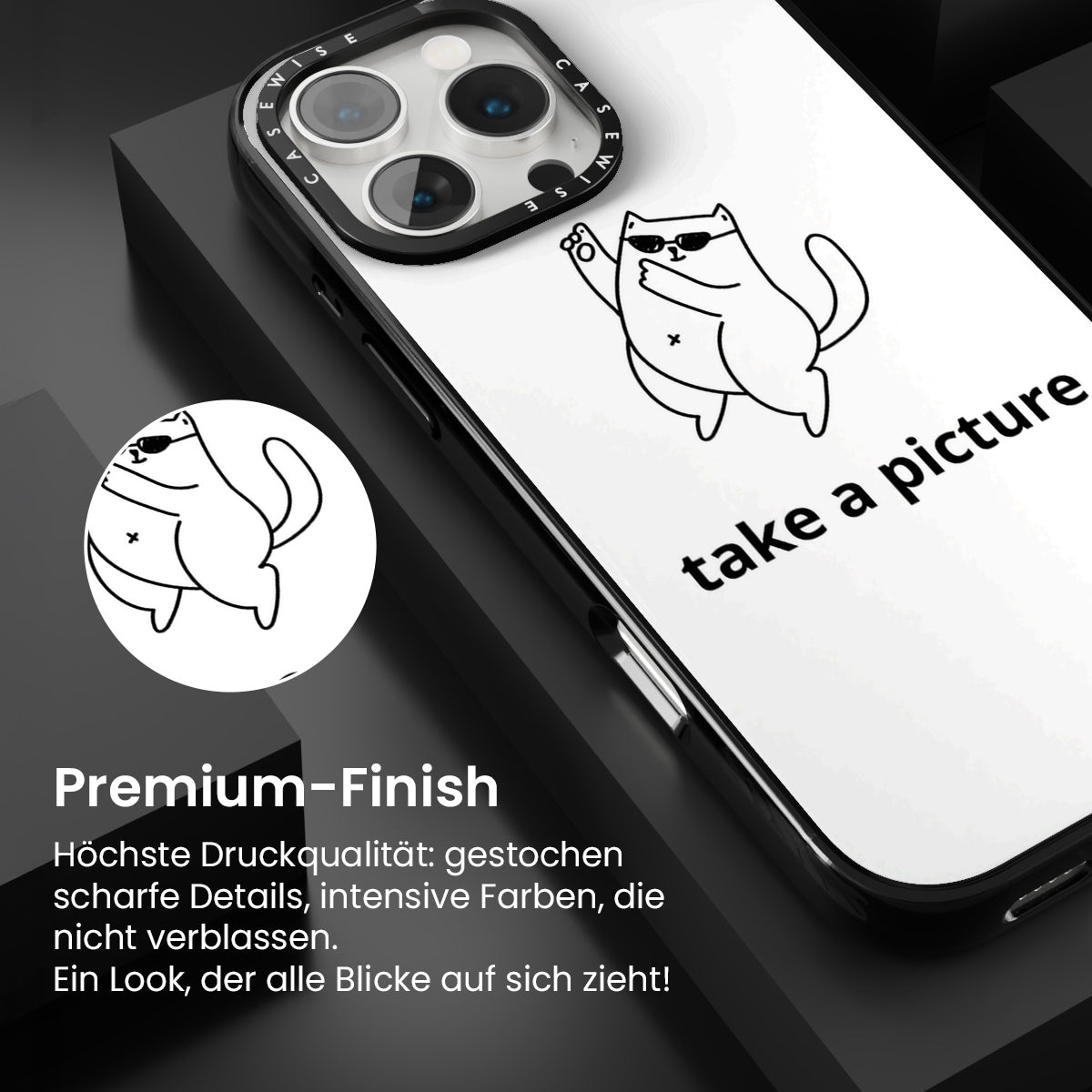 Machen Sie ein Foto von Kitty - Hülle