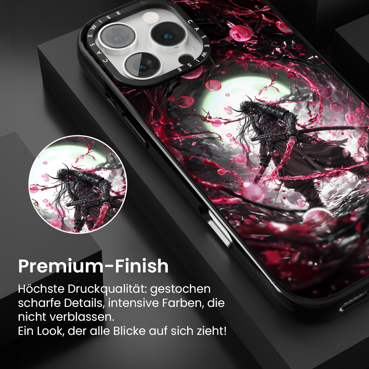 Samurai in roten Blasen - Hülle
