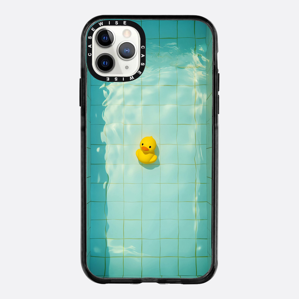 Ente in den Pool - Hülle