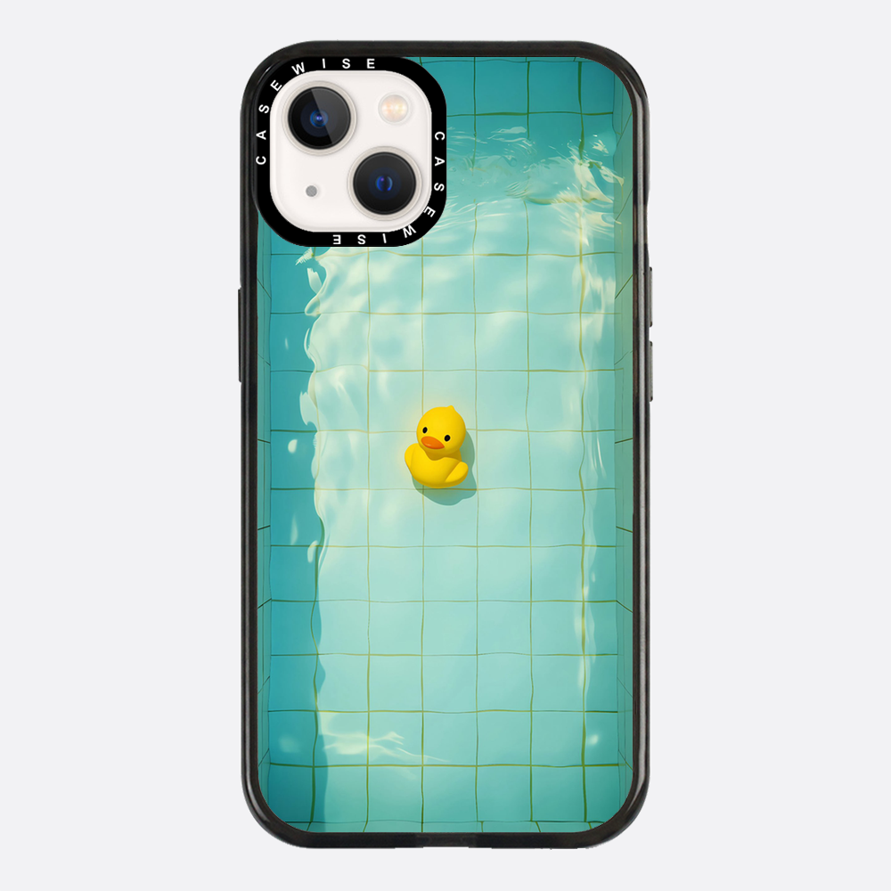Ente in den Pool - Hülle