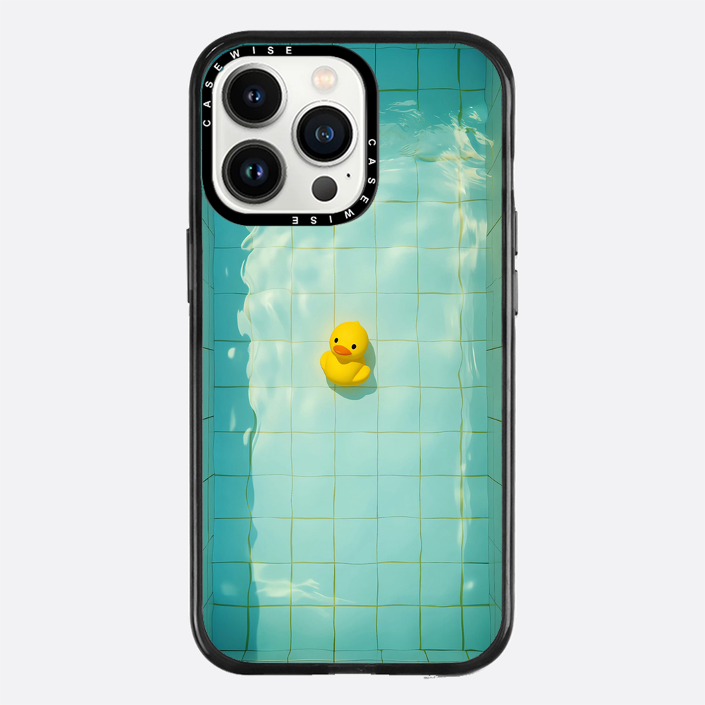 Ente in den Pool - Hülle