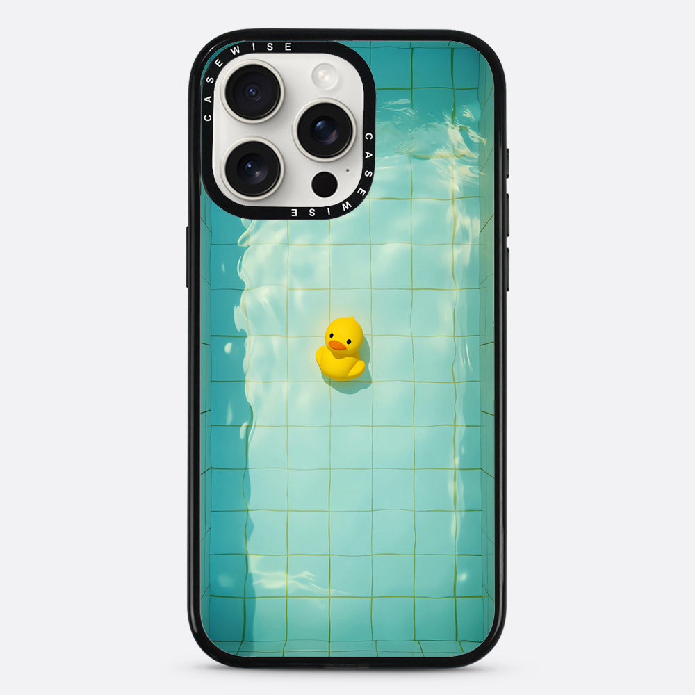 Ente in den Pool - Hülle