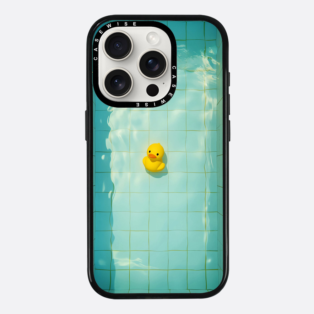 Ente in den Pool - Hülle