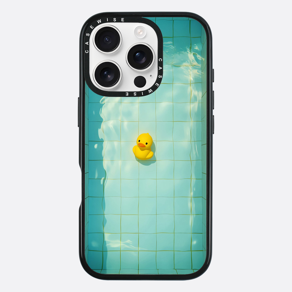 Ente in den Pool - Hülle