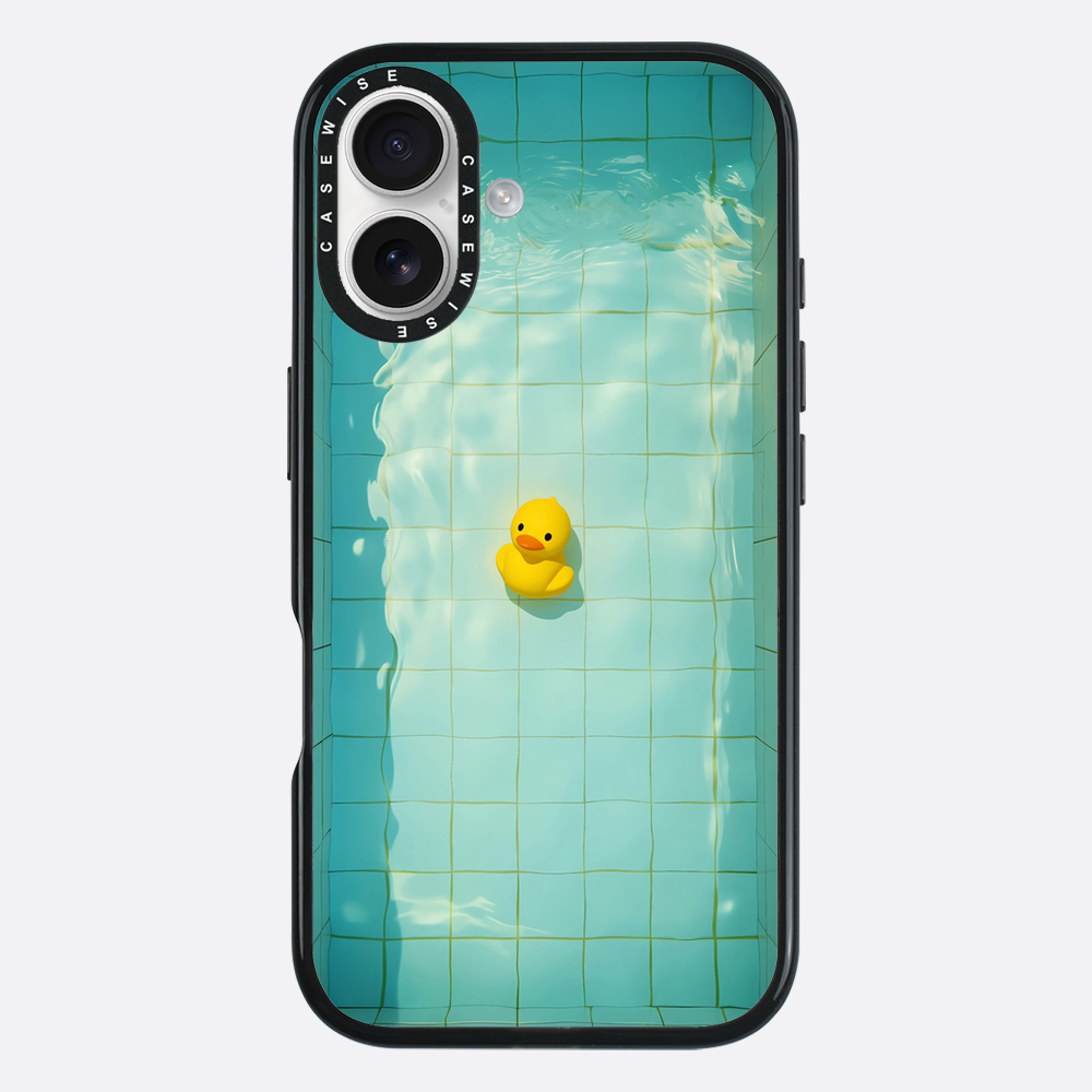 Ente in den Pool - Hülle