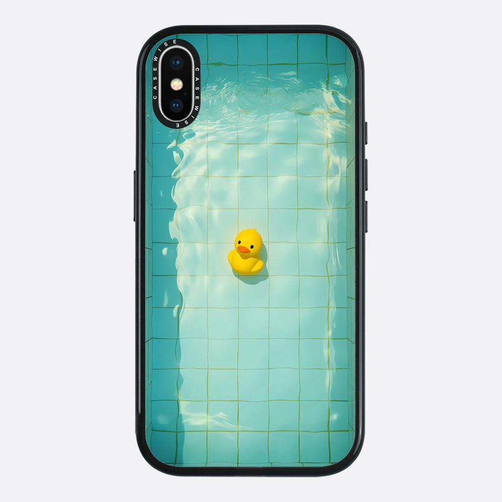 Ente in den Pool - Hülle