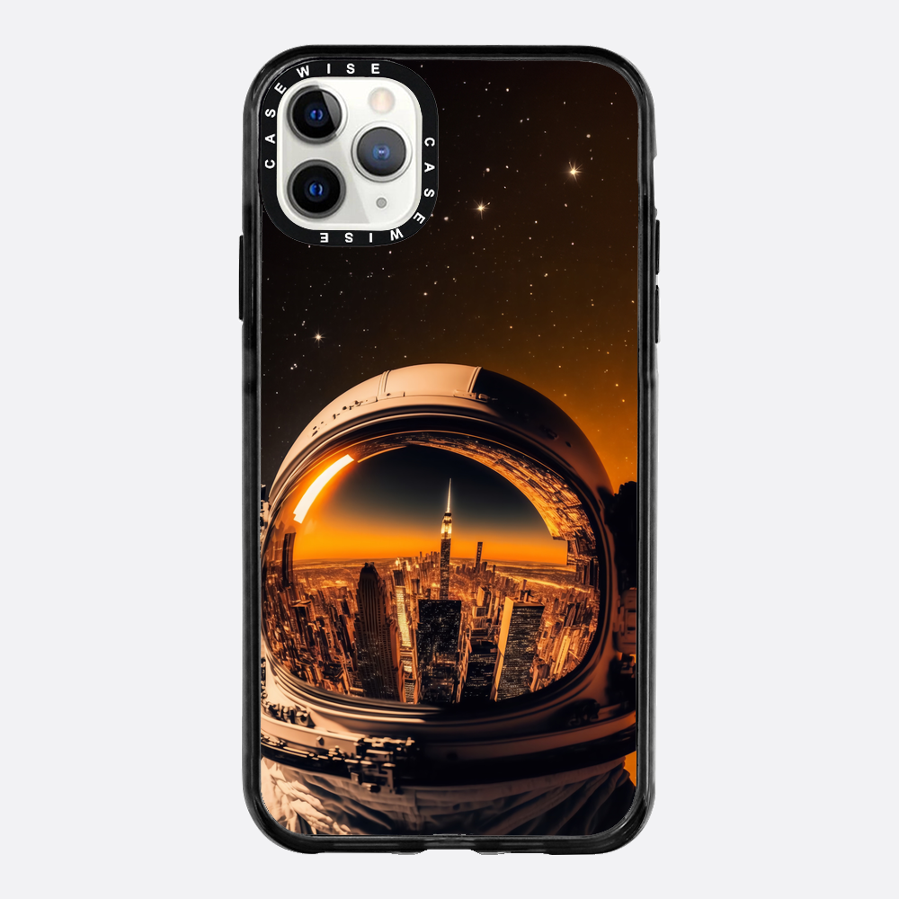 Astronauten Home City Visier - Hülle