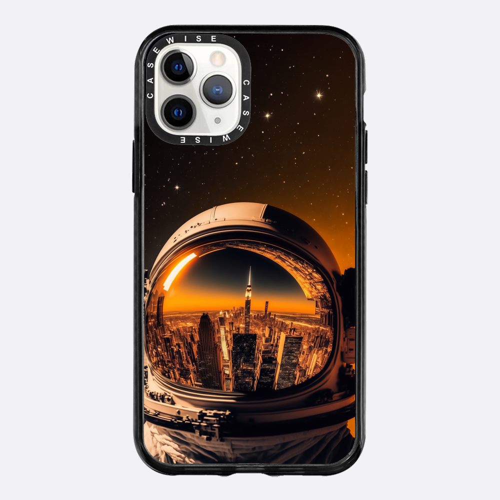 Astronauten Home City Visier - Hülle