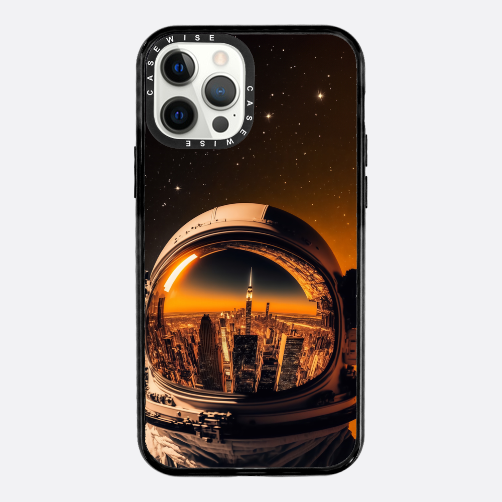 Astronauten Home City Visier - Hülle
