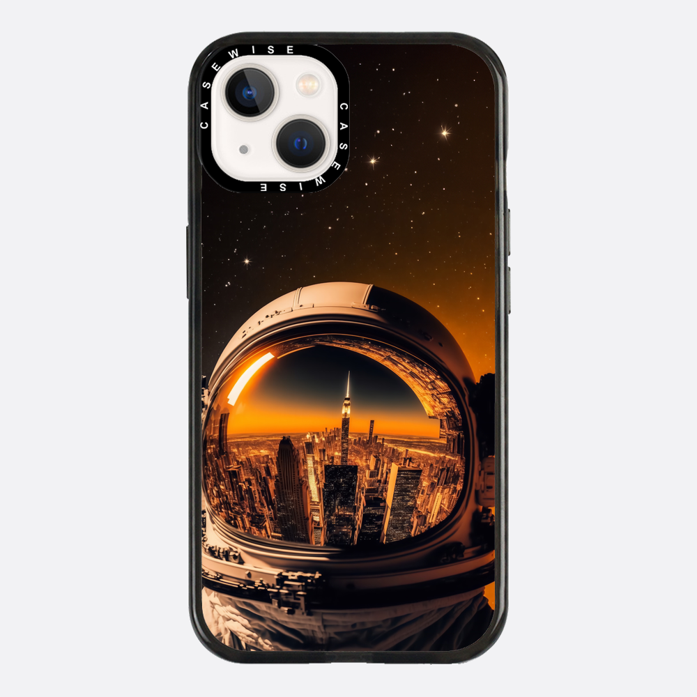 Astronauten Home City Visier - Hülle