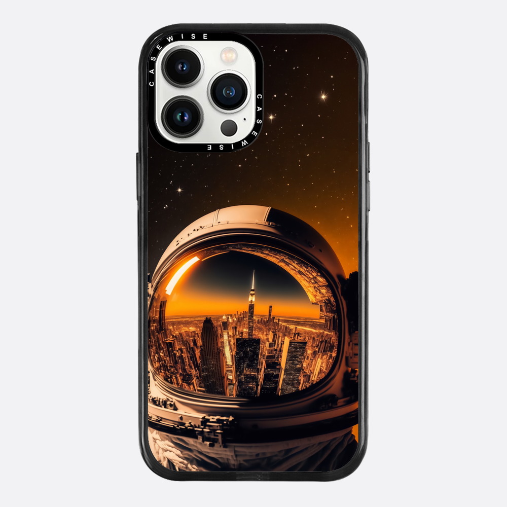 Astronauten Home City Visier - Hülle