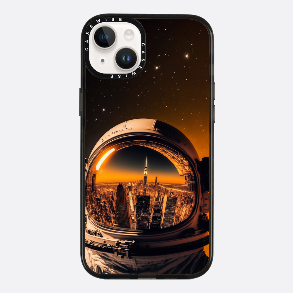 Astronauten Home City Visier - Hülle