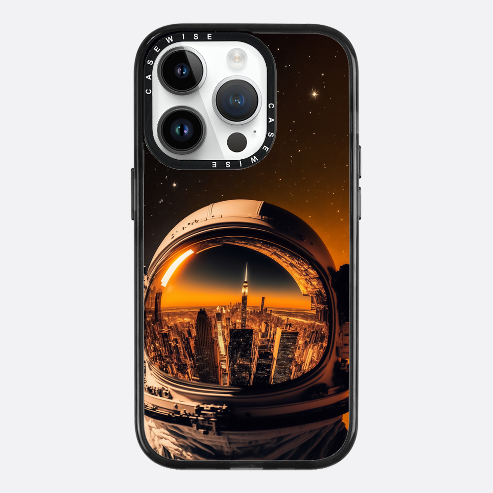 Astronauten Home City Visier - Hülle