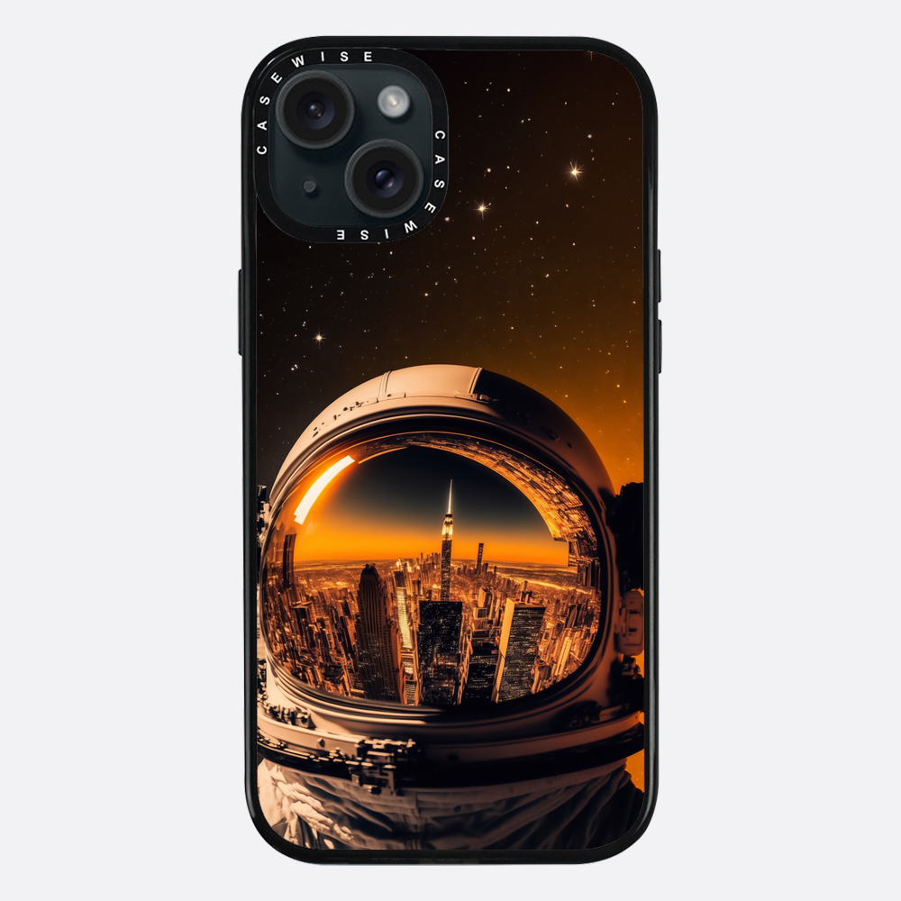 Astronauten Home City Visier - Hülle