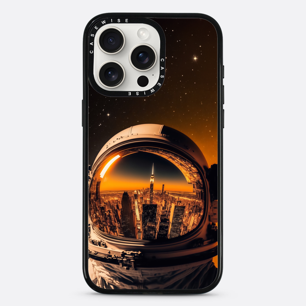 Astronauten Home City Visier - Hülle
