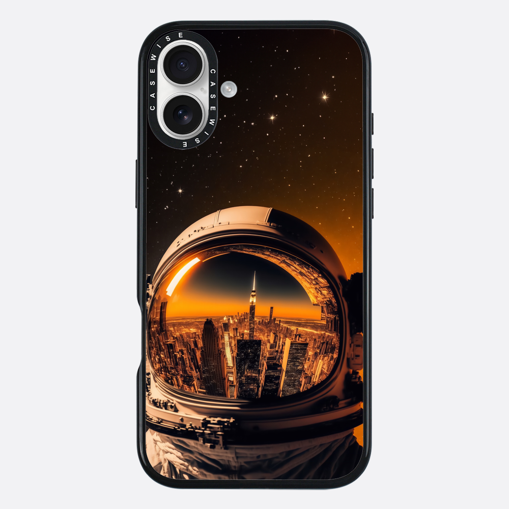 Astronauten Home City Visier - Hülle