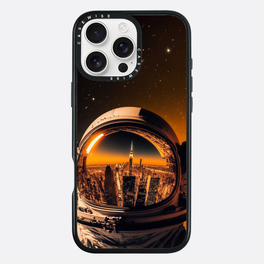 Astronauten Home City Visier - Hülle