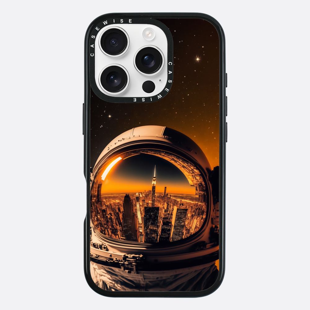 Astronauten Home City Visier - Hülle
