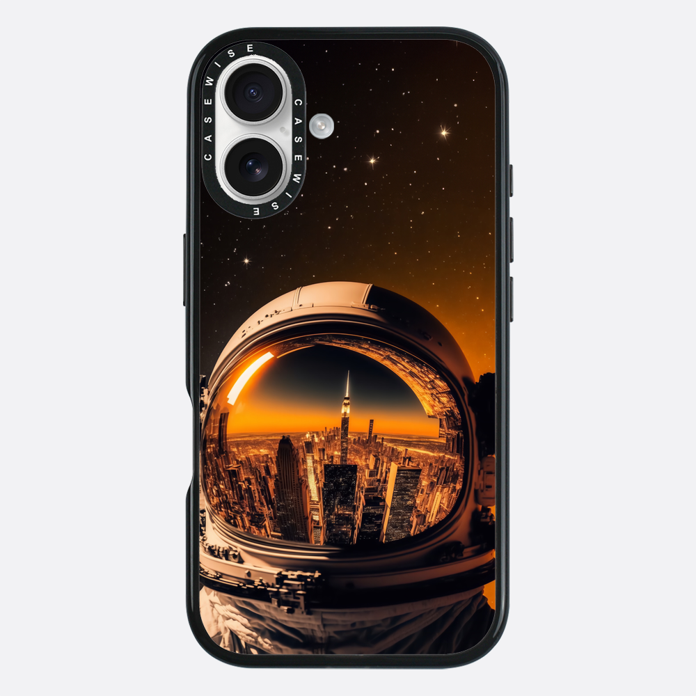 Astronauten Home City Visier - Hülle