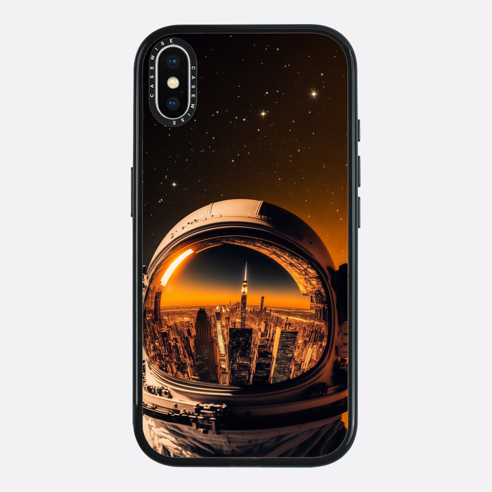 Astronauten Home City Visier - Hülle