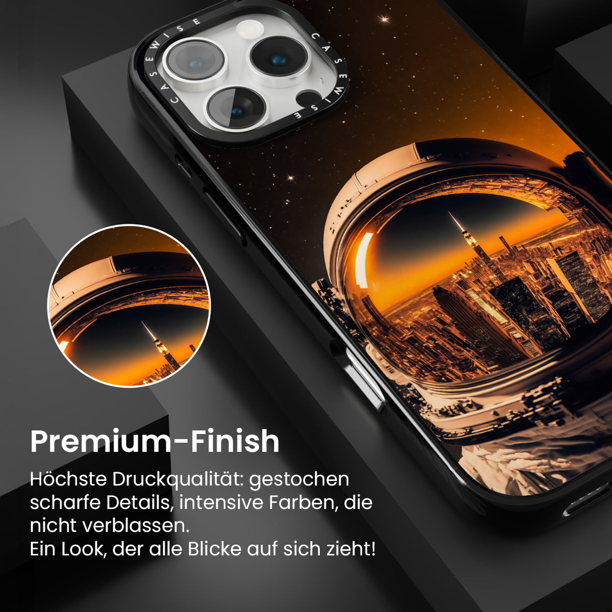 Astronauten Home City Visier - Hülle