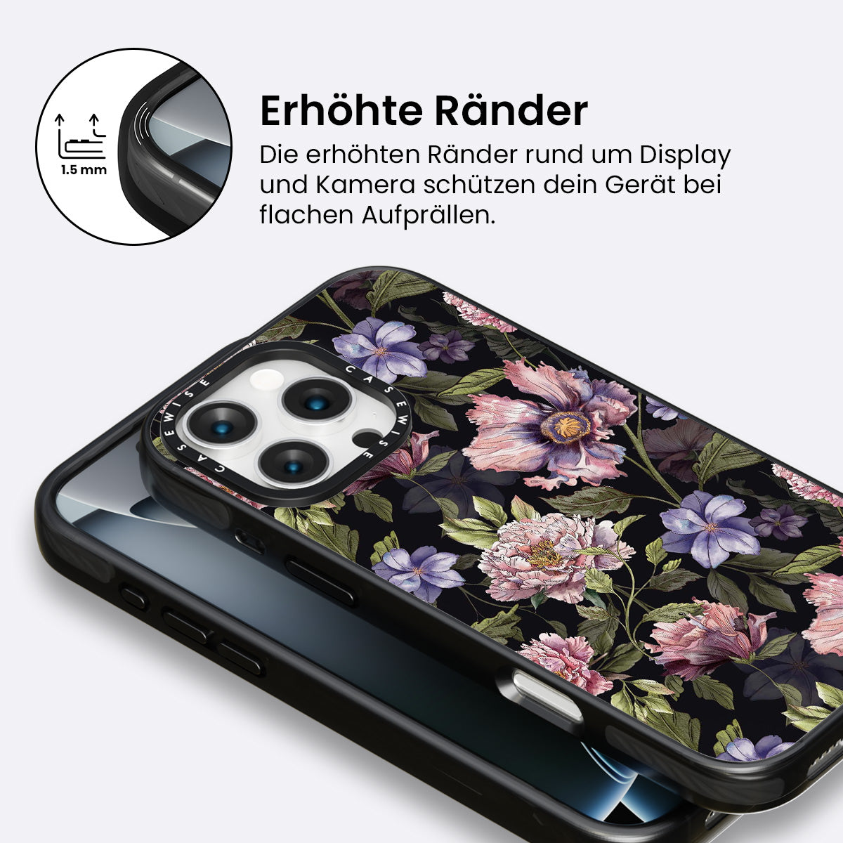 Frühling kehrt zurück (schwarz) - Hülle