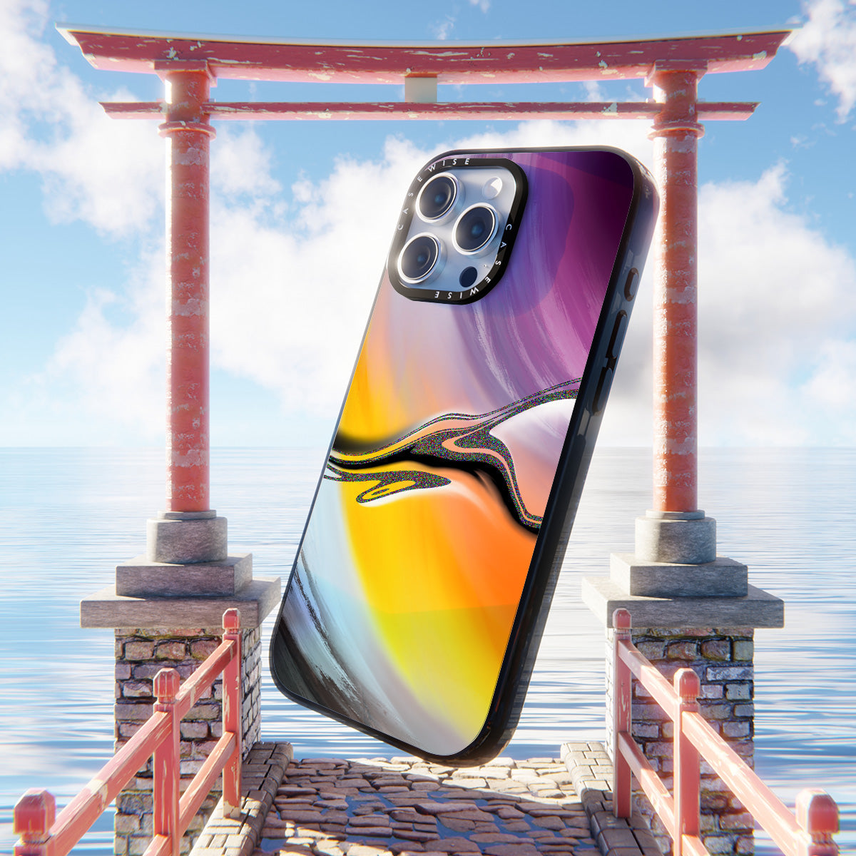 Yin i yang w retro - Hülle