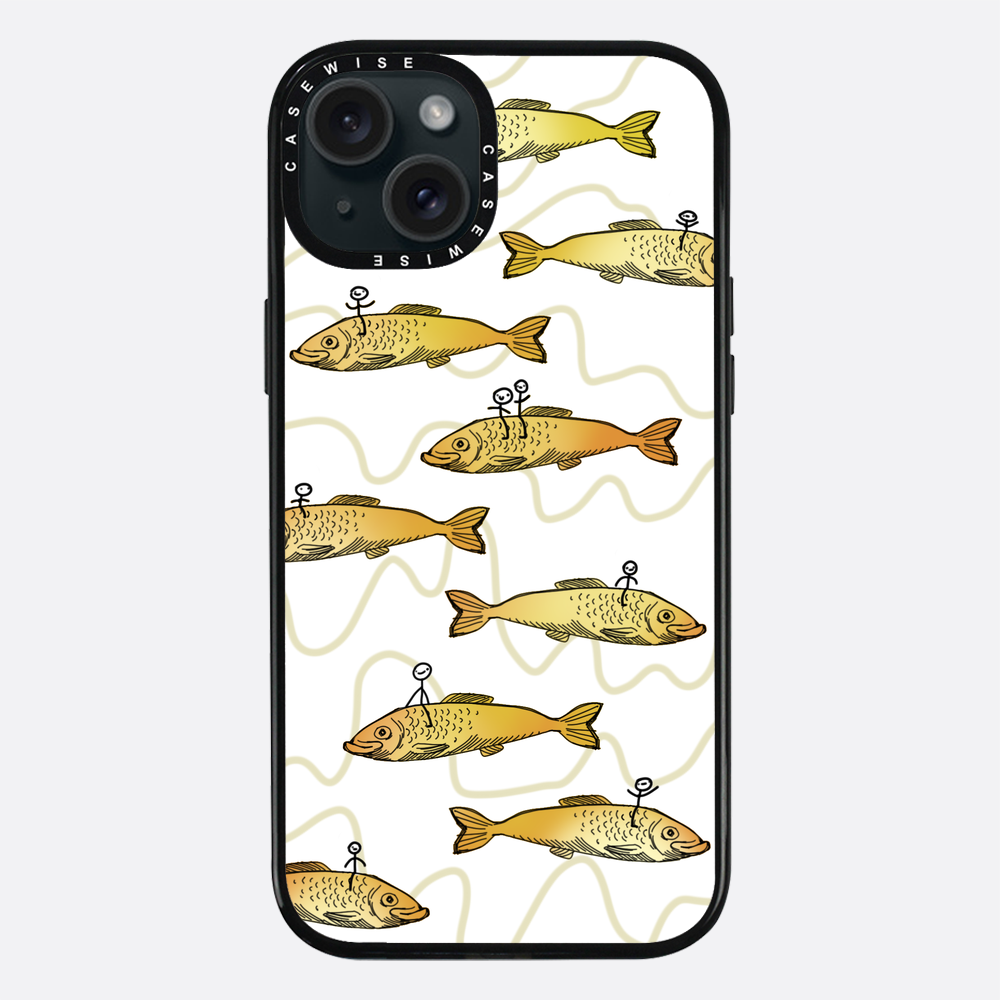 Stöcke am Fisch - Hülle