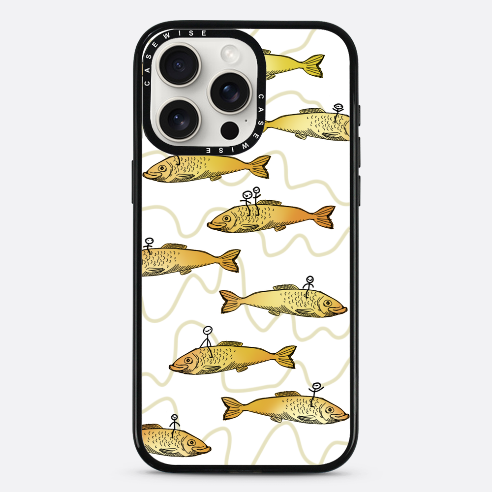 Stöcke am Fisch - Hülle