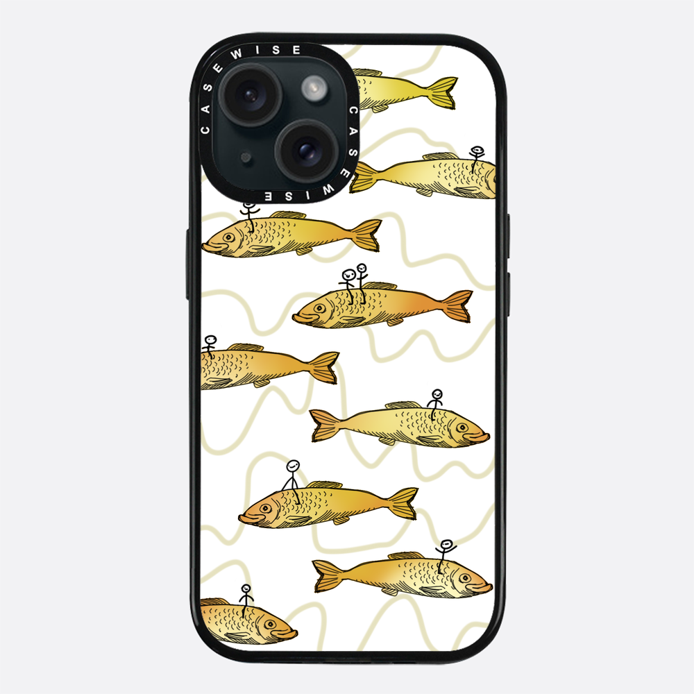 Stöcke am Fisch - Hülle